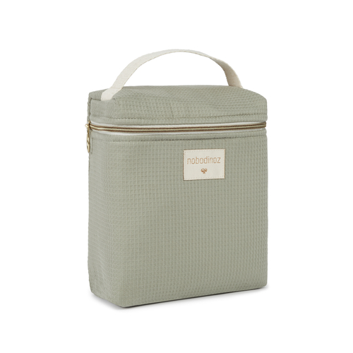 Nobodinoz Lunchbag isotherme Concerto en Nid d'Abeille Laurel Green