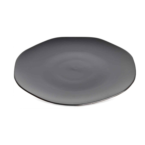 Opjet Assiette à déjeuner Tribu Noir