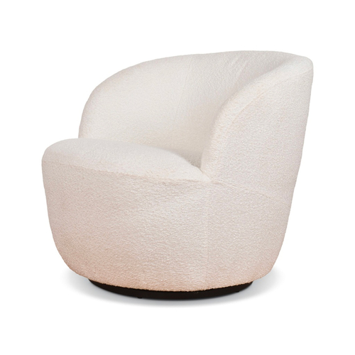 Opjet Fauteuil Walter pivotant Blanc