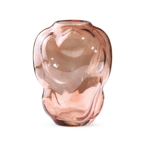 Opjet Vase en verre Bubble Poudre