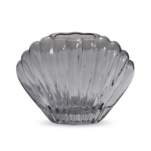 Opjet Vase en verre Coki Gris Medium