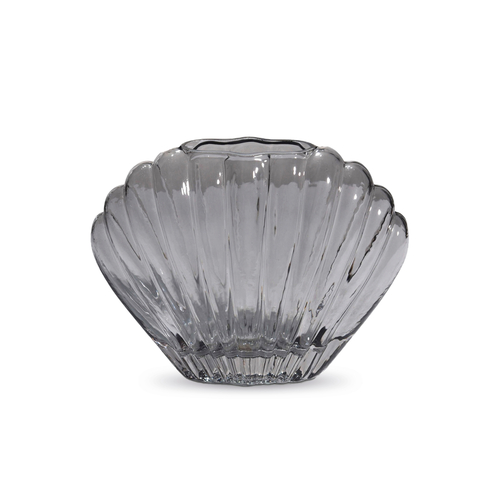 Opjet Vase en verre Coki Gris Small