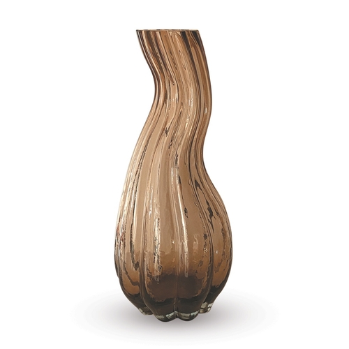 Opjet Vase en verre George Beige