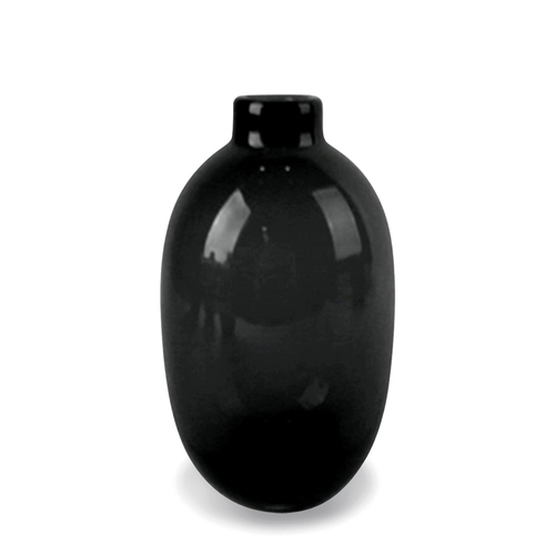 Opjet Vase verre Alan Noir