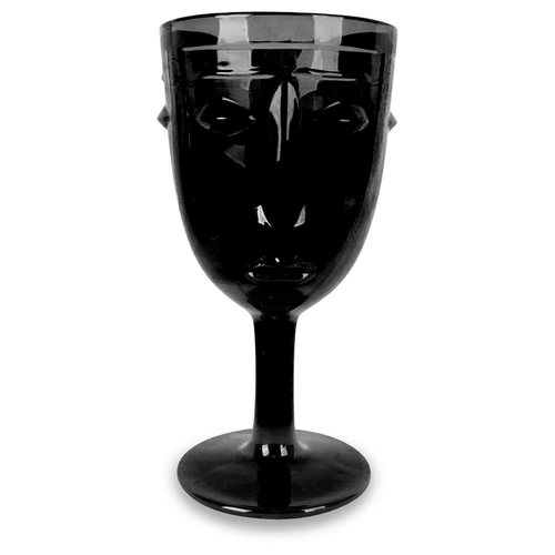 Opjet Verre à Pied Visage Noir