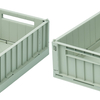 Pack de 2 Caisses de rangement Weston Peppermint Medium Liewood