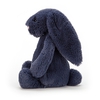 Peluche Bashful Bunny - Medium Navy Jellycat