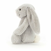 Peluche Bashful Bunny - Medium Silver Jellycat