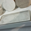 Plateau Pratique en marbre Blanc Opjet