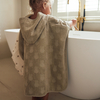 Poncho de bain Miffy Jacquard Olive Green Jollein