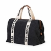 Sac à Langer Mommy Bag Toile - Signature Noir Childhome