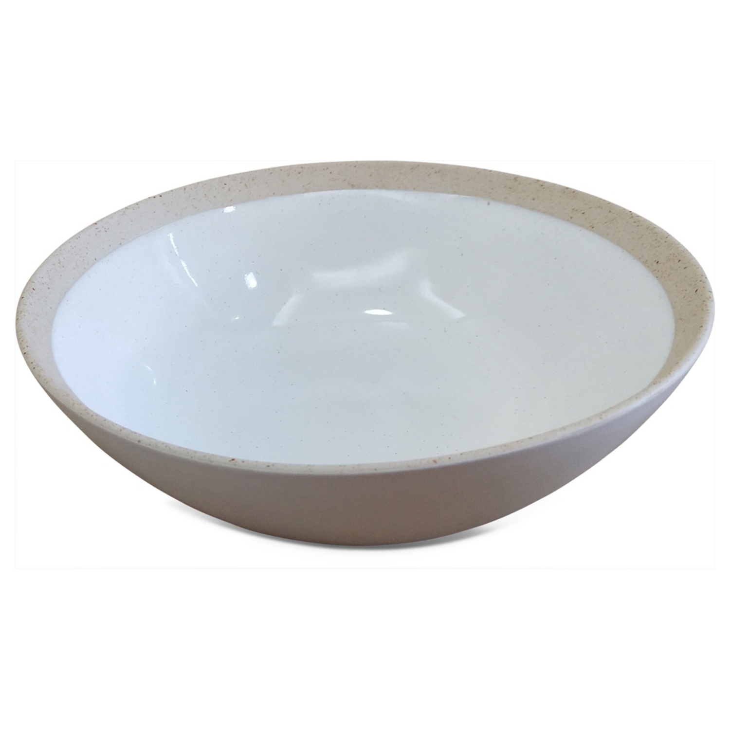 Saladier Wabi Blanc Opjet