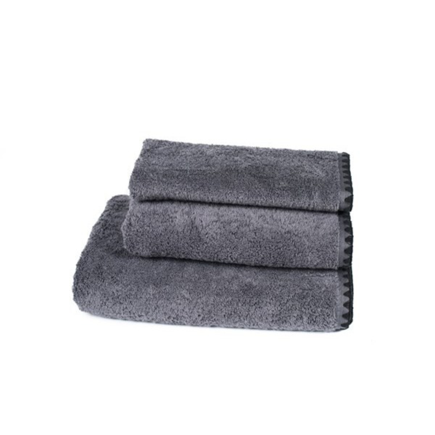 Serviette de douche Issey (70 x 130 cm) Granit Haomy