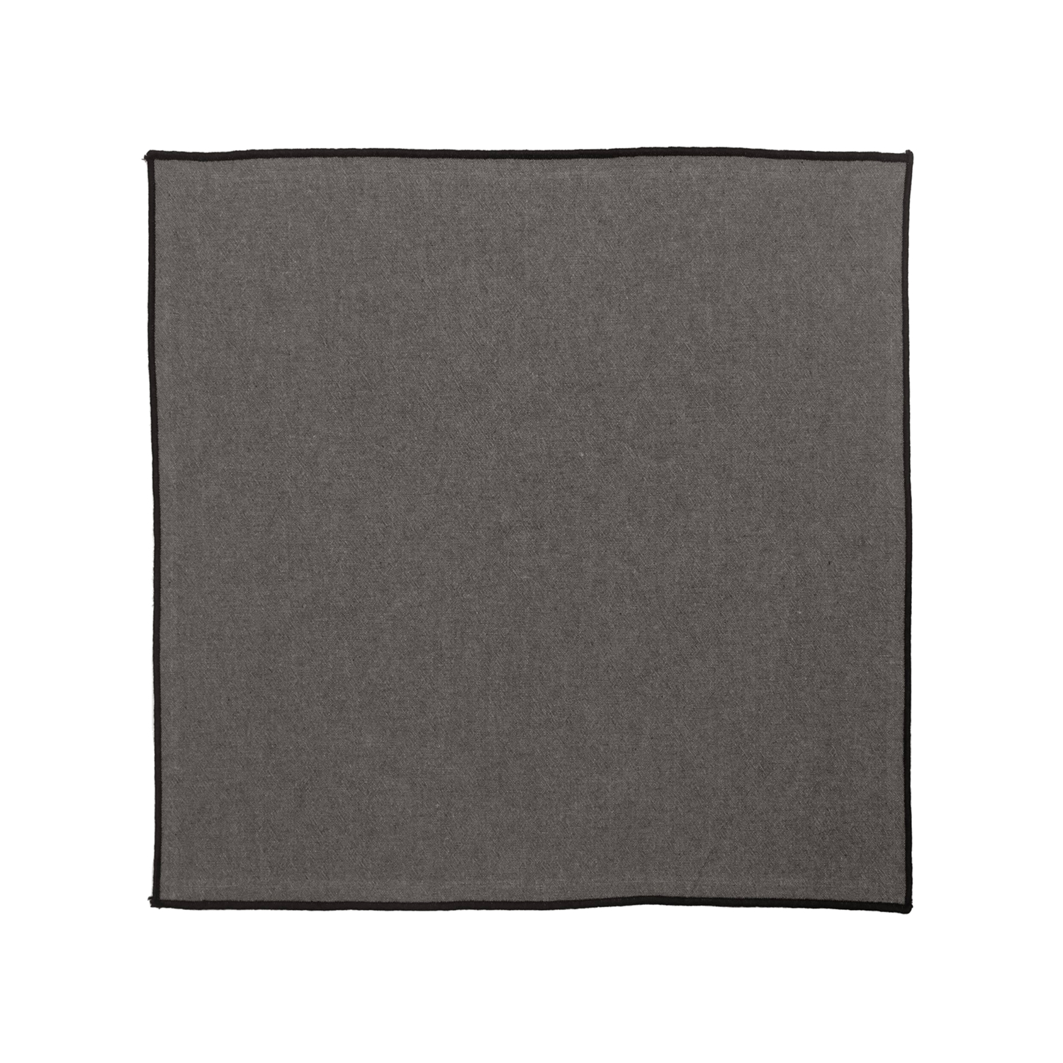 Serviette de table Hono en coton (42 x 42 cm) Granit Vent Du Sud