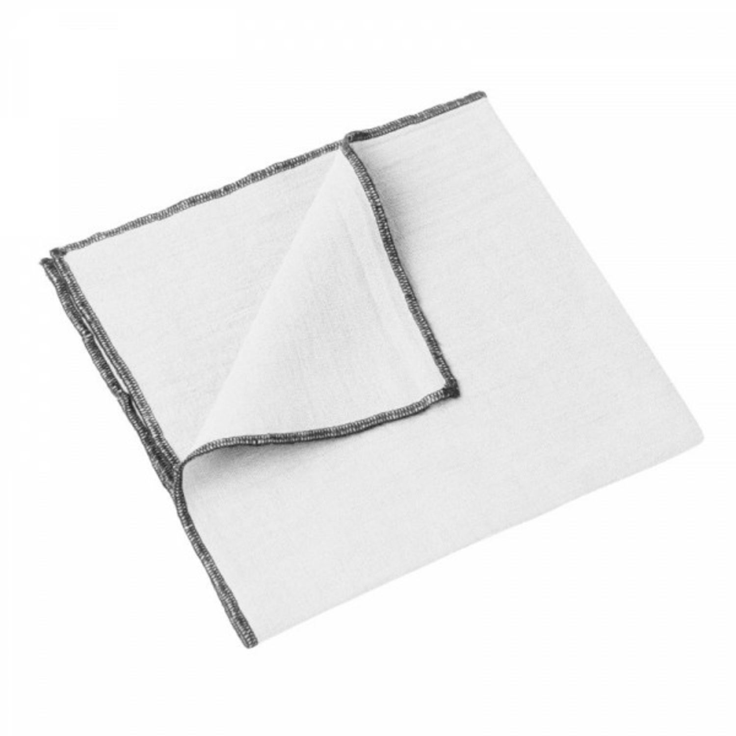 Serviette de table Luri (40 x 40 cm) Blanc Haomy