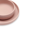 Set de repas en silicone Pale Pink Jollein