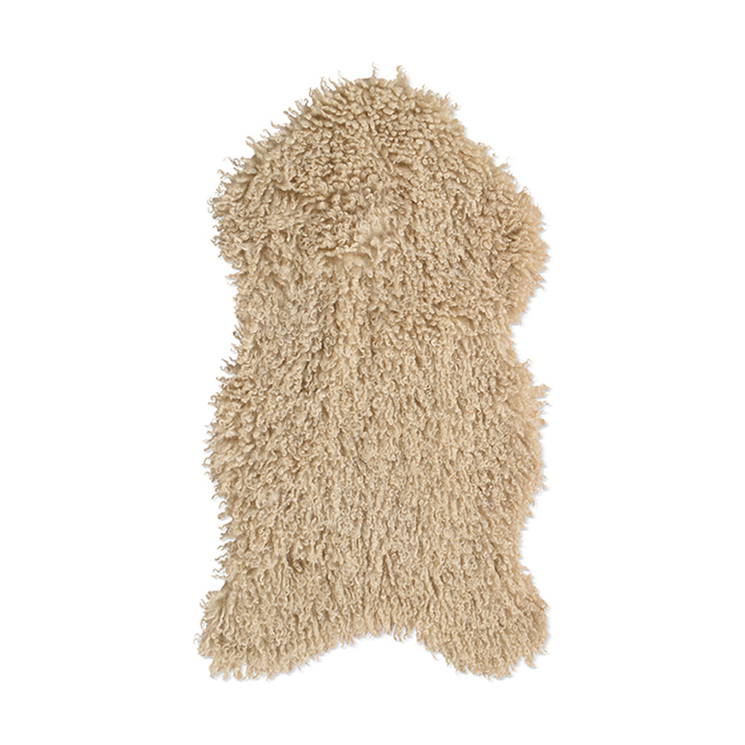 Tapis peau de bête Octave Naturel Opjet