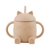 Tasse avec Paille en Silicone Chatty Nude ChoO