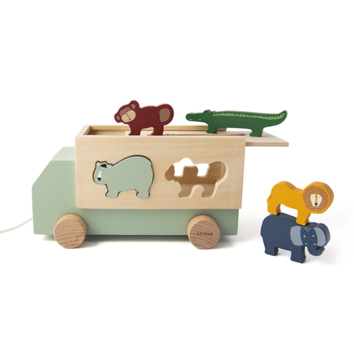 Trixie Camion animaux en bois