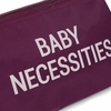 Trousse Baby Necessities Aubergine Childhome