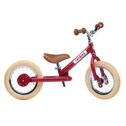 Trybike Draisienne Acier Rouge - Trybike