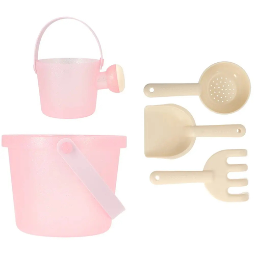 Tutete Ensemble de jouets de plage Glitter Cube