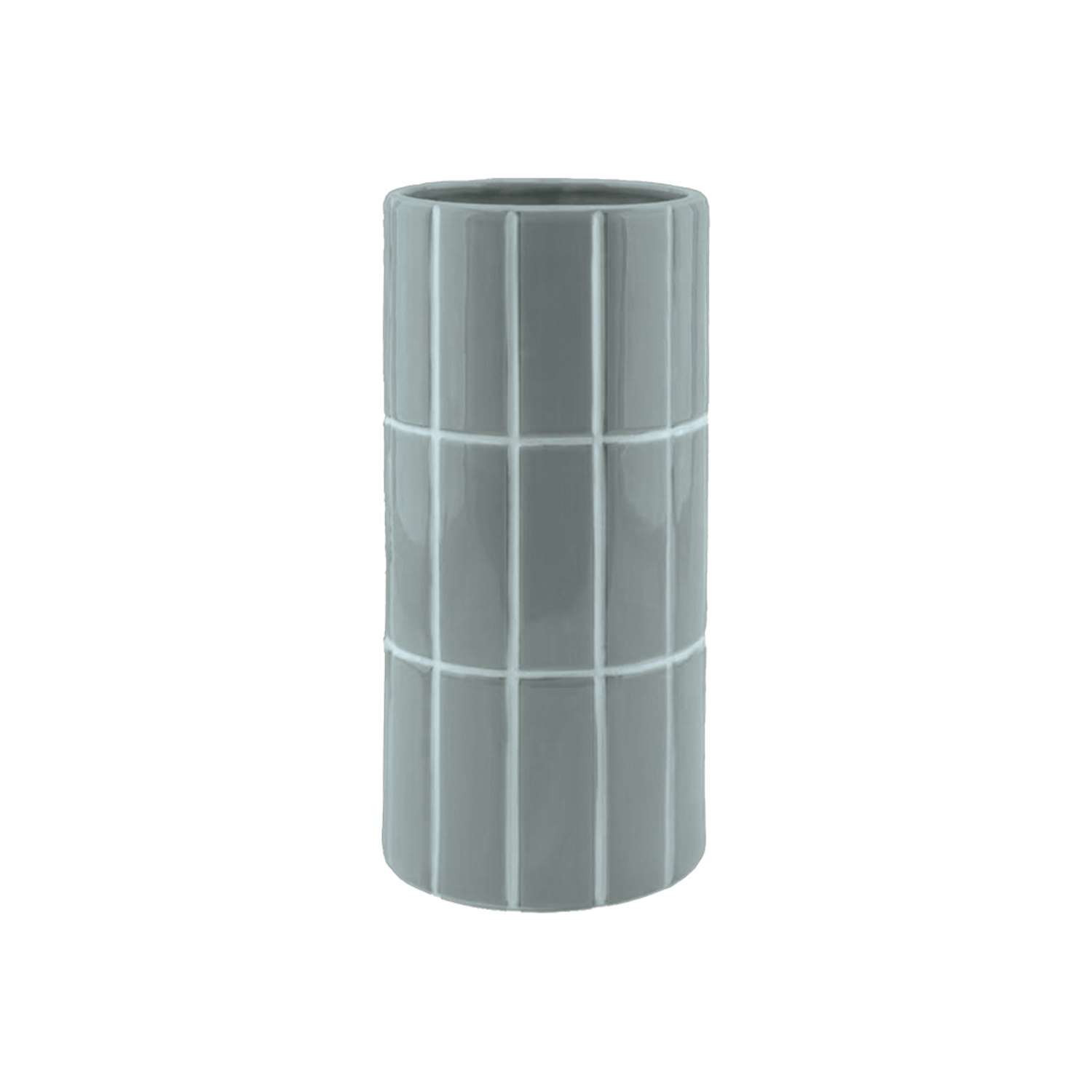 Vase Carrelage Bleu Opjet