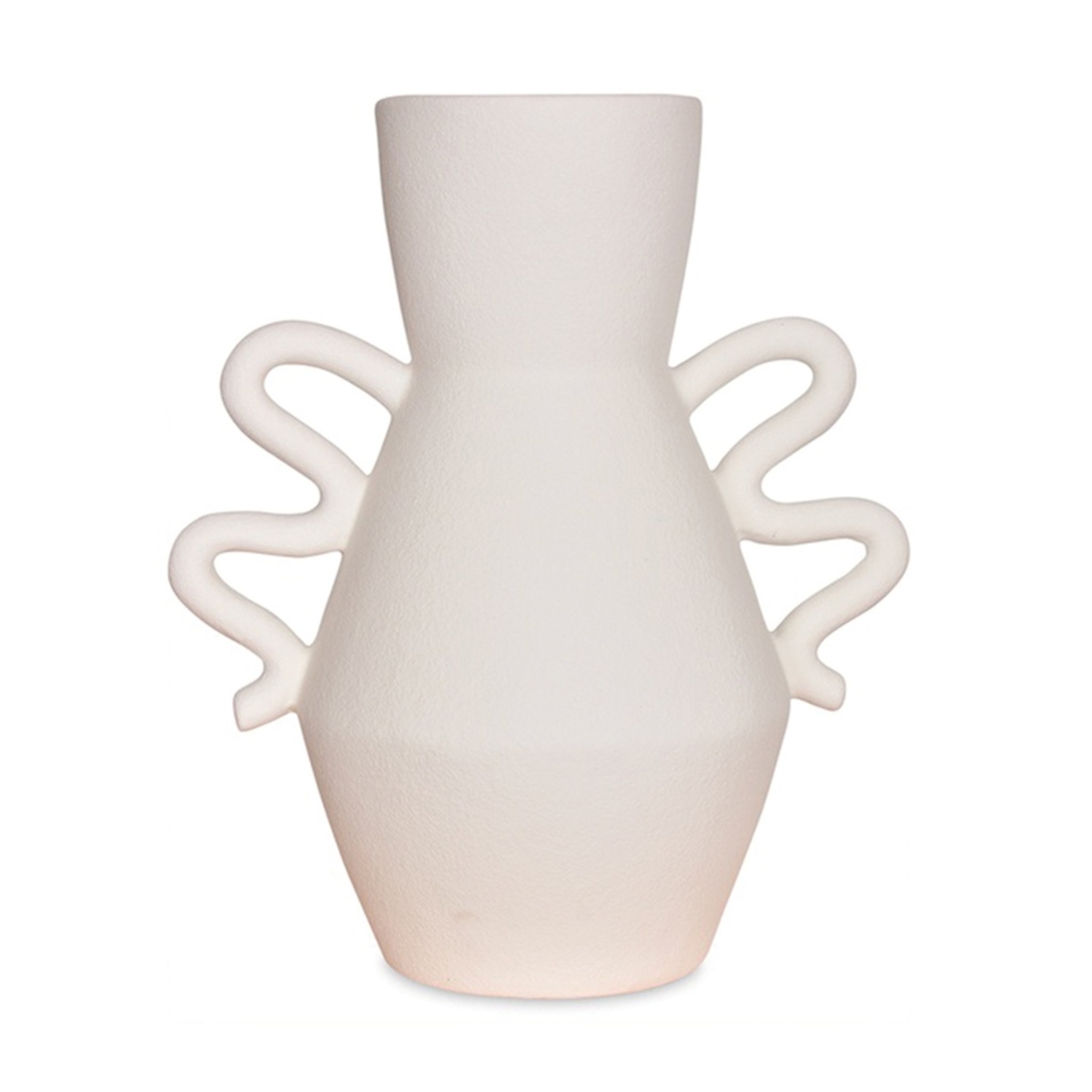 Vase céramique Wave Blanc texturé Opjet