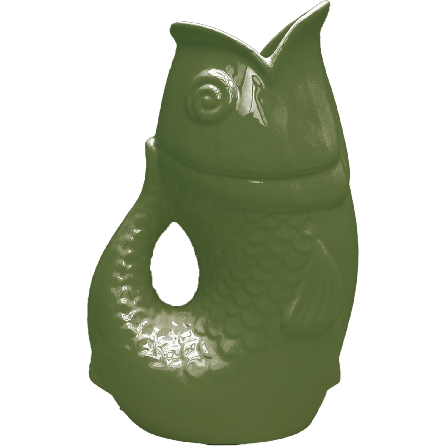 Vase Poisson XXL Kaki Opjet