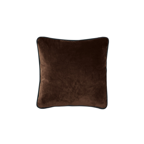 Vent Du Sud Coussin Isilde en coton Bronze 45 x 45