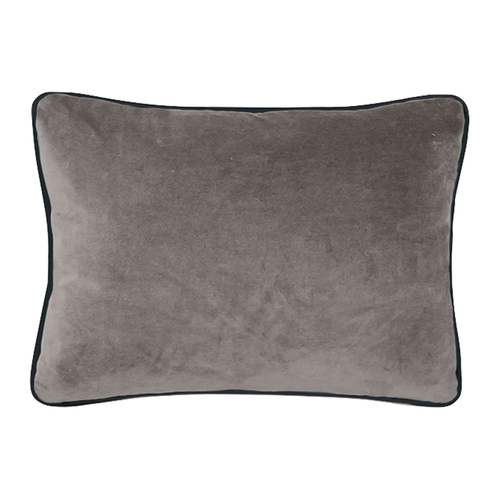 Vent Du Sud Coussin Isilde en coton Galet 40 x 60