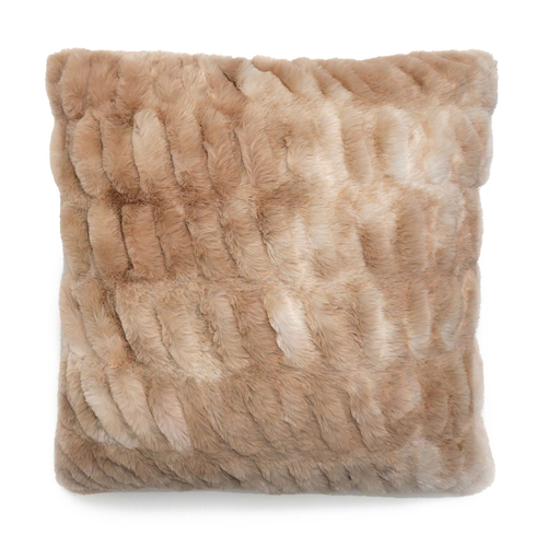 Vent Du Sud Coussin Zibeline en fausse fourrure Vison