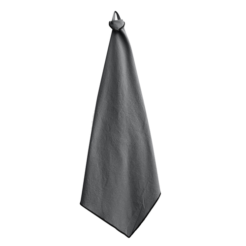 Vent Du Sud Torchon Hono en coton (50 x 70 cm) Gris Anthracite