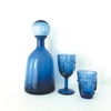 Verre Gobelet Visage Bleu Opjet