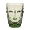 Verre Gobelet Visage Vert Opjet