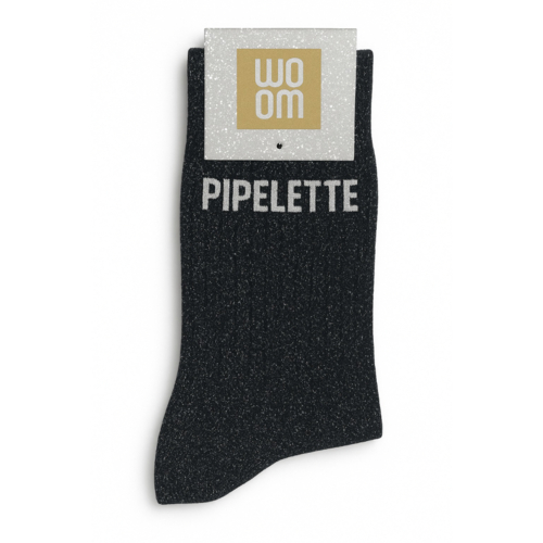 WOOM Chaussettes à Paillettes Pipelette 36-40