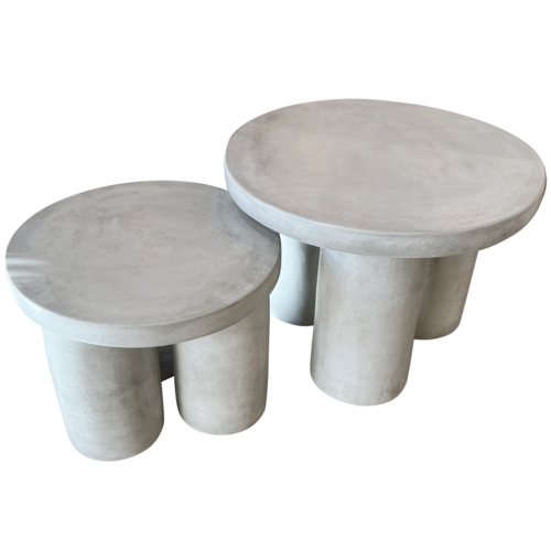 WOOM Set de 2 tables basses Bolly